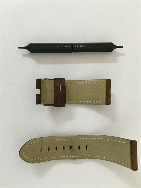 panerai strap removal tool|authentic Panerai watch straps.